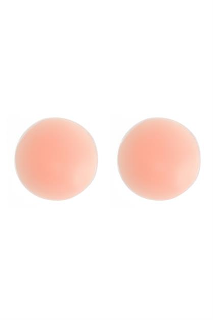 Adhesive-Free Vacuum Silicone Concealer Nipple  2-Pack Beige