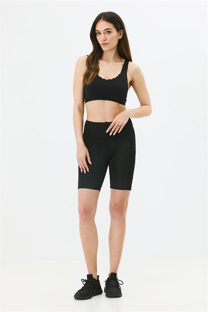 High-Waisted Double-Pocket Short Leggings 9417