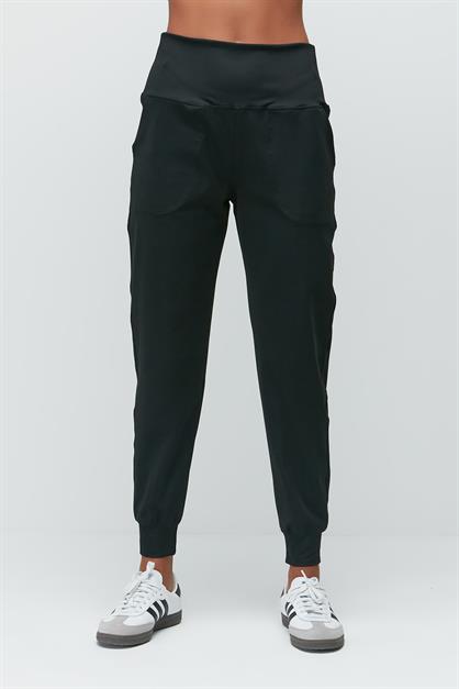 High Waist Cuffed Jogger Sweatpants 811