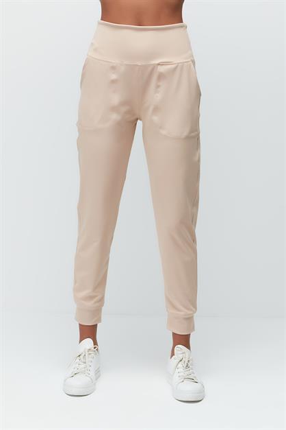 High Waist Cuffed Jogger Sweatpants 811