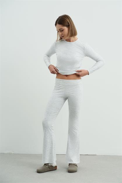 Women Soft High Waisted Wide Leg Pants