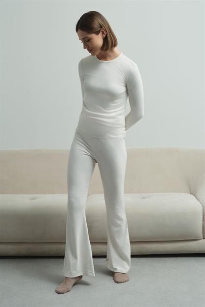 Women Soft High Waisted Wide Leg Pants