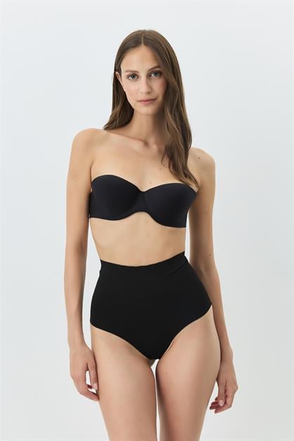 High-Waisted Thong Belly Corset