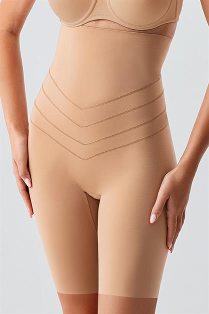 High Waist Long Boxer Corset 9604