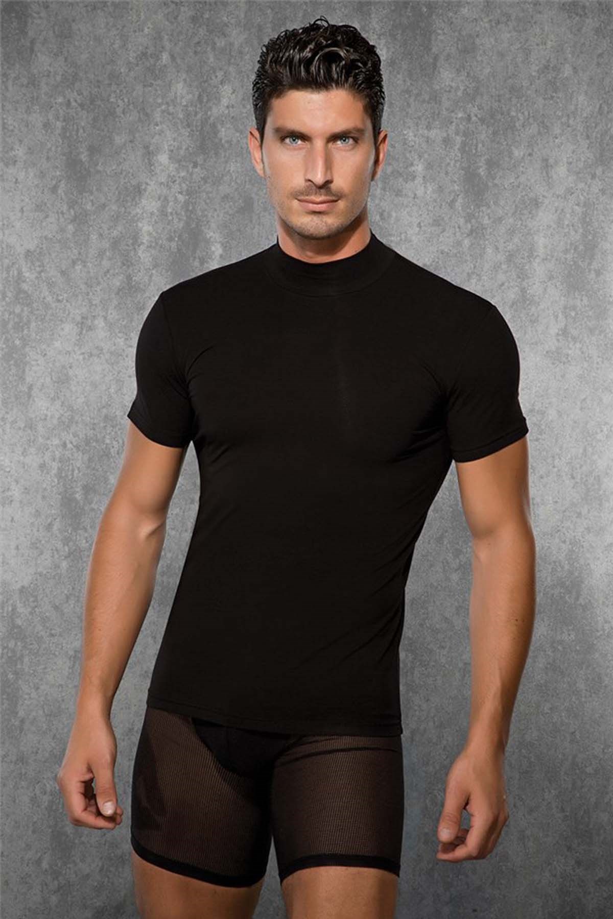 Doreanse 2730 Erkek T-Shirt Siyah