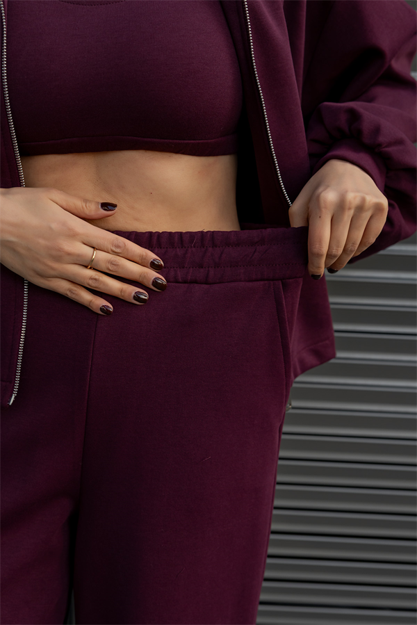 3lü Modal Takım - BORDO