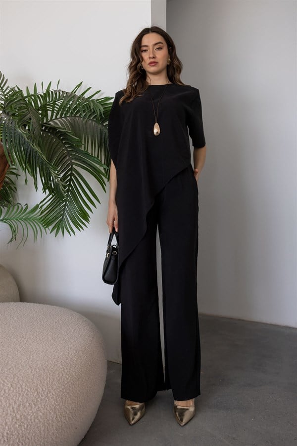 Asimetrik Kesim Tensel Takım - SİYAH