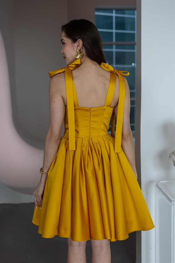 Askılı Kısa Abiye - HARDAL