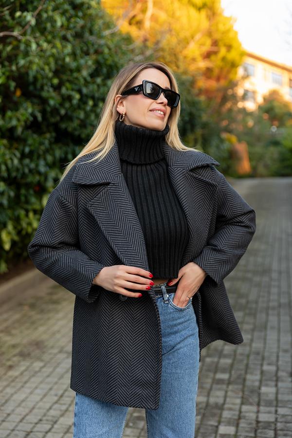 Gray Jacken & Mantel