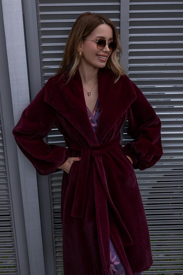 Dokulu Premium Kaban - BORDO