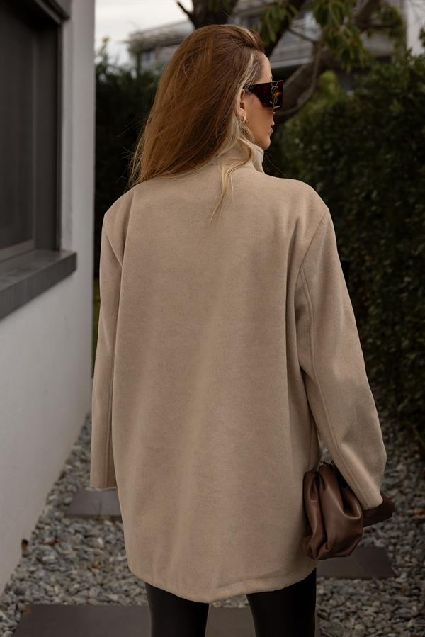 Düğmeli Panço - VİZON