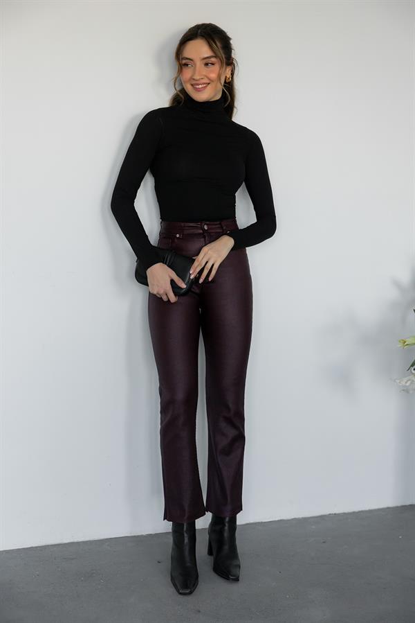 Kesik Paça Denim Pantolon - MÜRDÜM