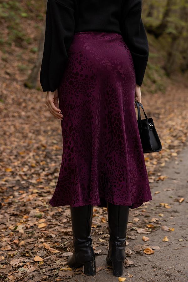 Leopar Desenli Etek - MÜRDÜM