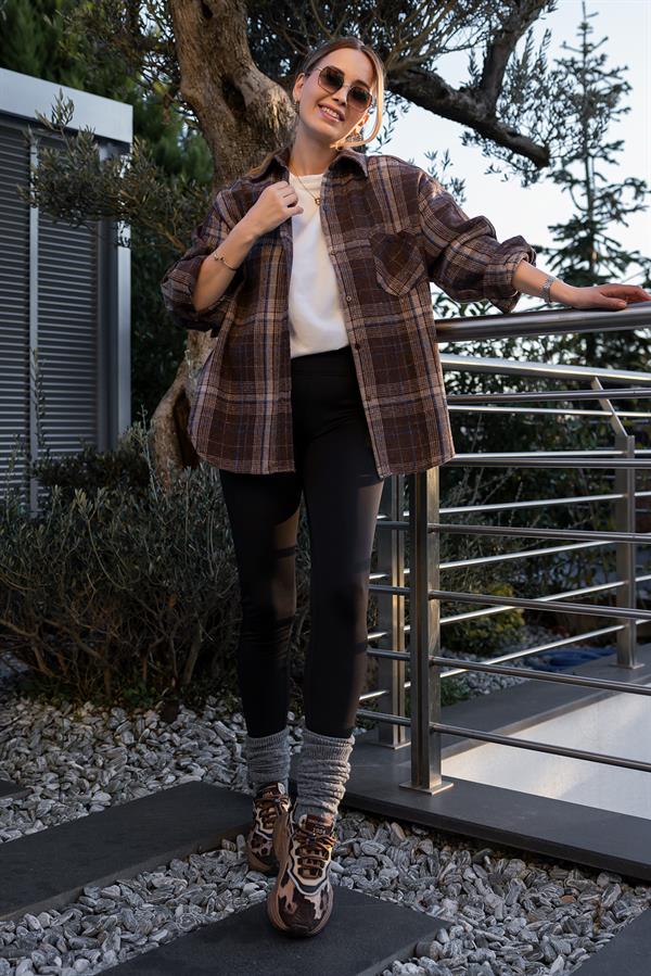 Oduncu Gömlek - KAHVERENGİ