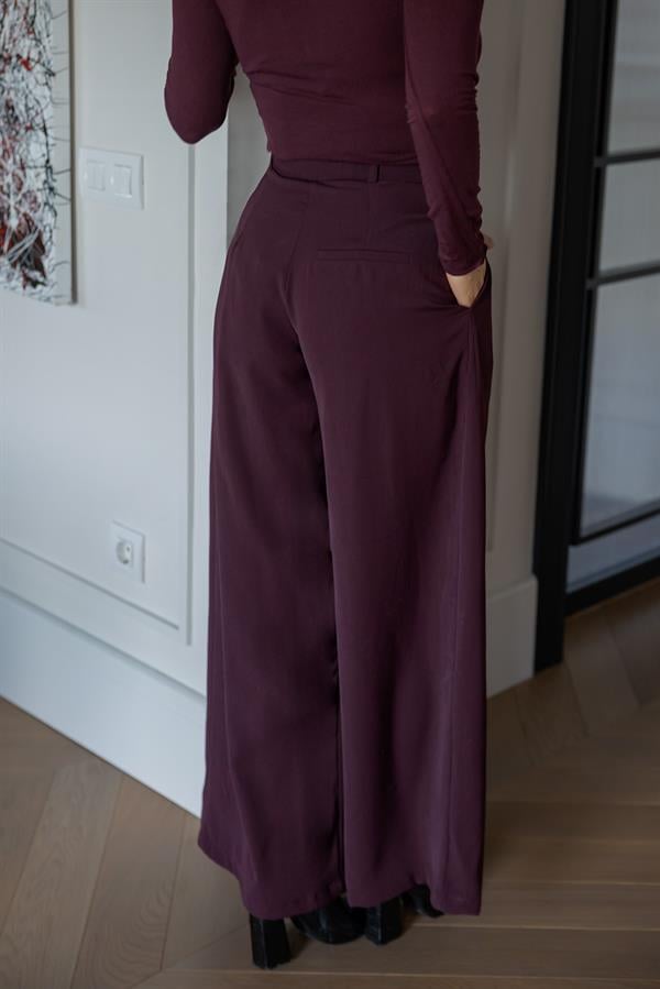 Pileli Palazzo Pantolon - MÜRDÜM