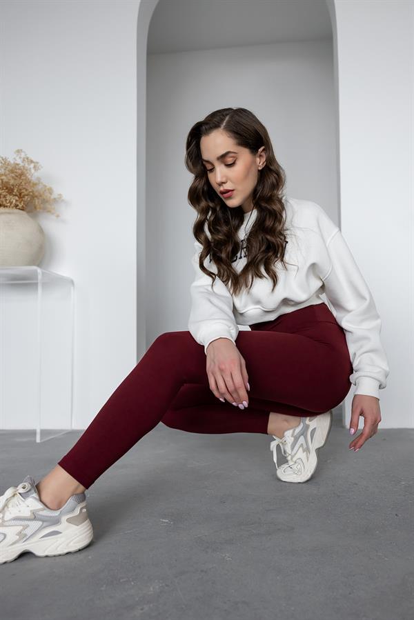 Premium Basic Tayt - BORDO