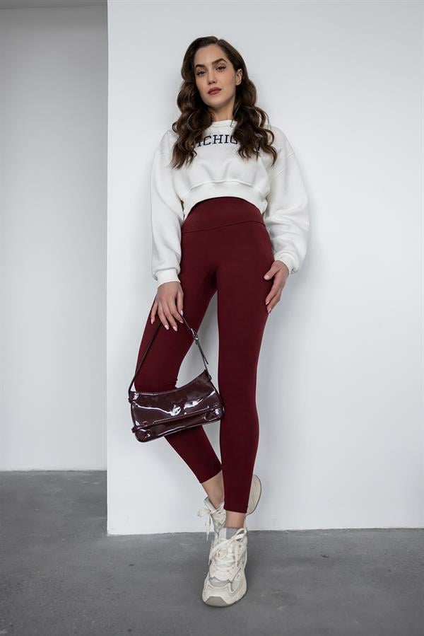 Premium Basic Tayt - BORDO
