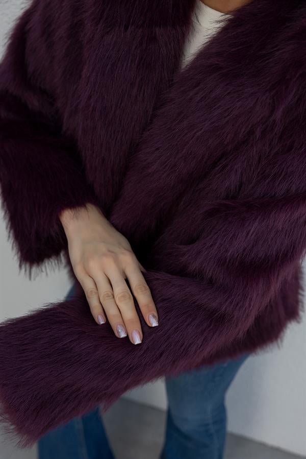 Şal Yaka Astarlı Kürk - MÜRDÜM