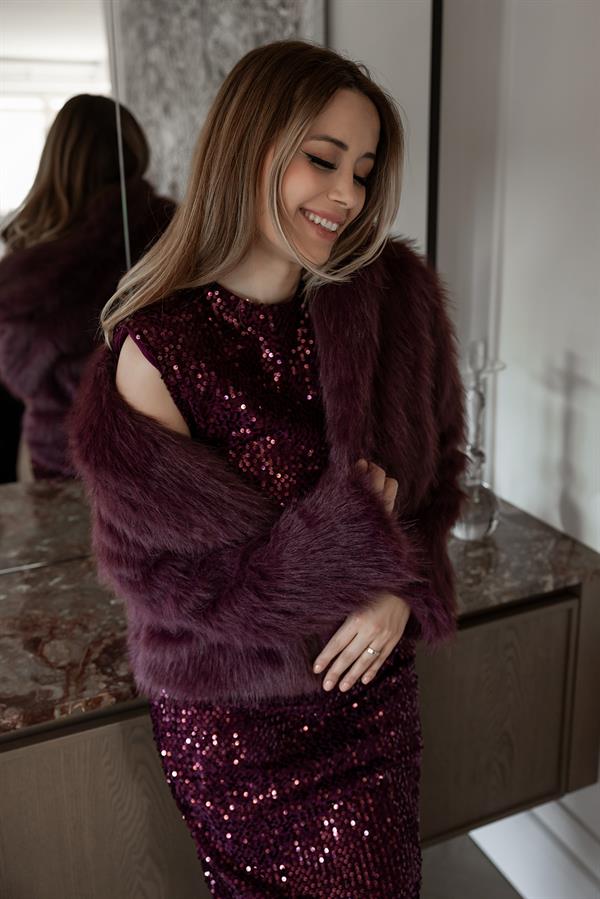 Şal Yaka Astarlı Kürk - MÜRDÜM