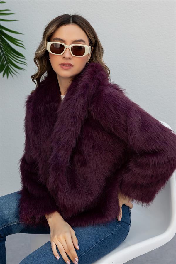 Şal Yaka Astarlı Kürk - MÜRDÜM