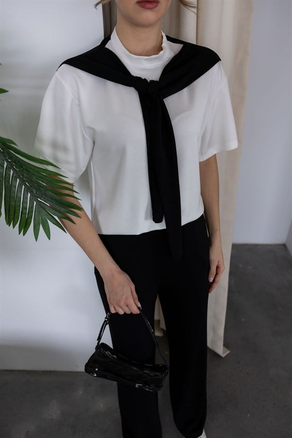 Şal Yaka Takım - SİYAH