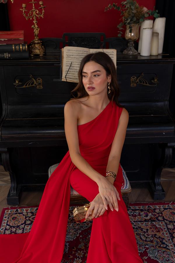 Red Evening Dress