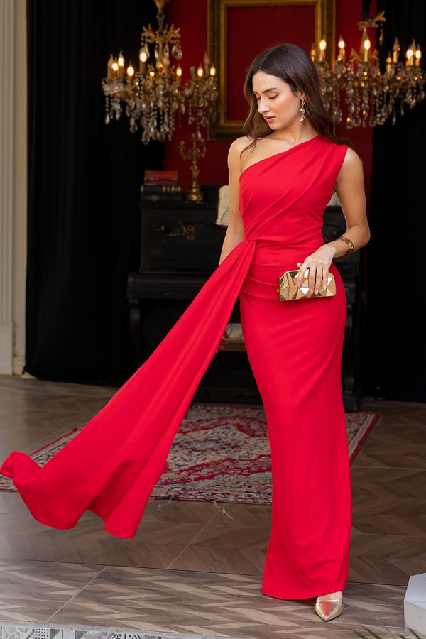Red Evening Dress