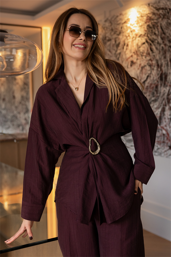 Tensel Kumaş Premium Takım - MÜRDÜM