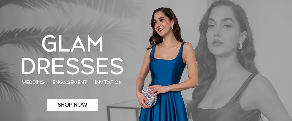Glam Dresses | Evening Dresses | Engagement Dresses | Invitation Dresses | Gowns | Wedding Guest Dresses