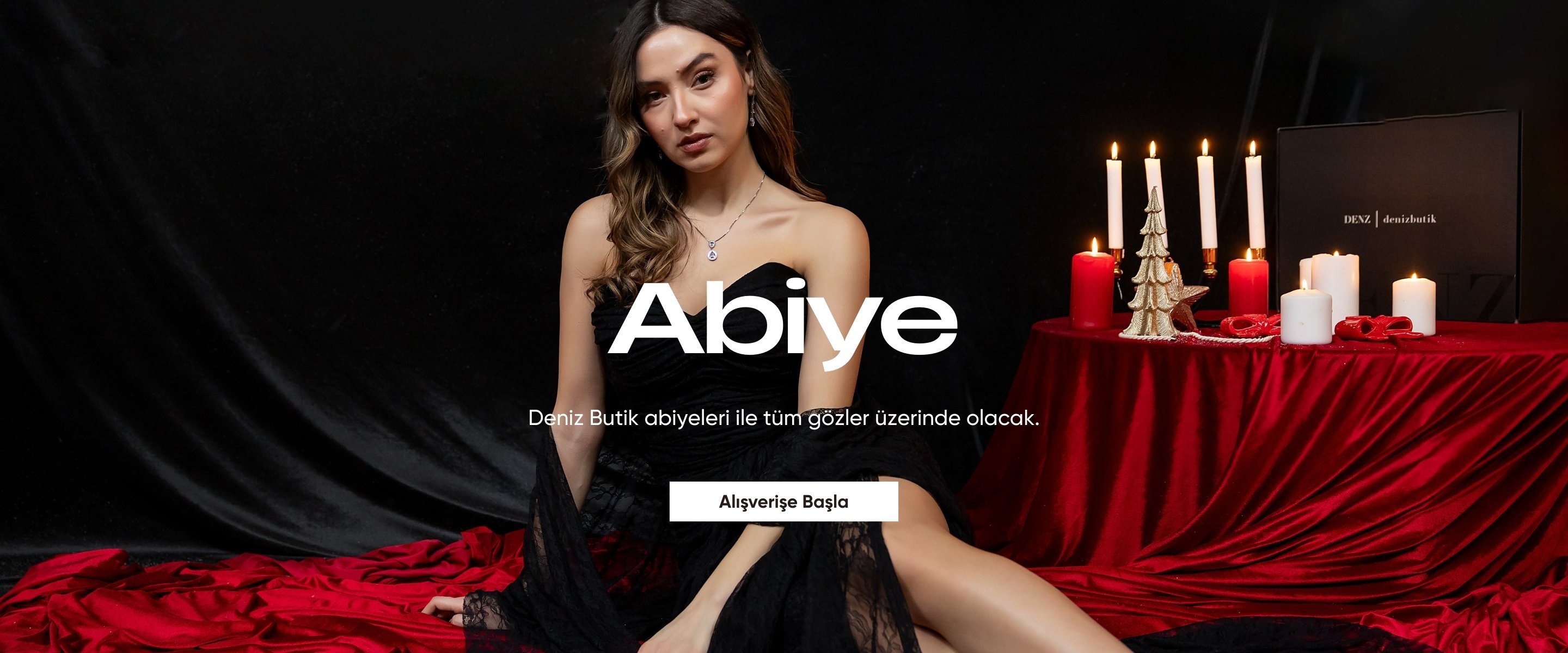 Deniz Butik Abiye - DenizButik Abiye Elbise Web Banner