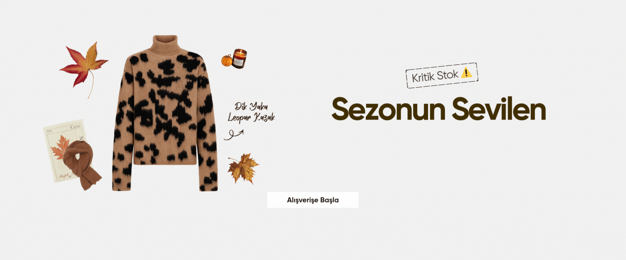 Yeni Sezon İndirimdeki Ürünleri Kaçırma Web Banner