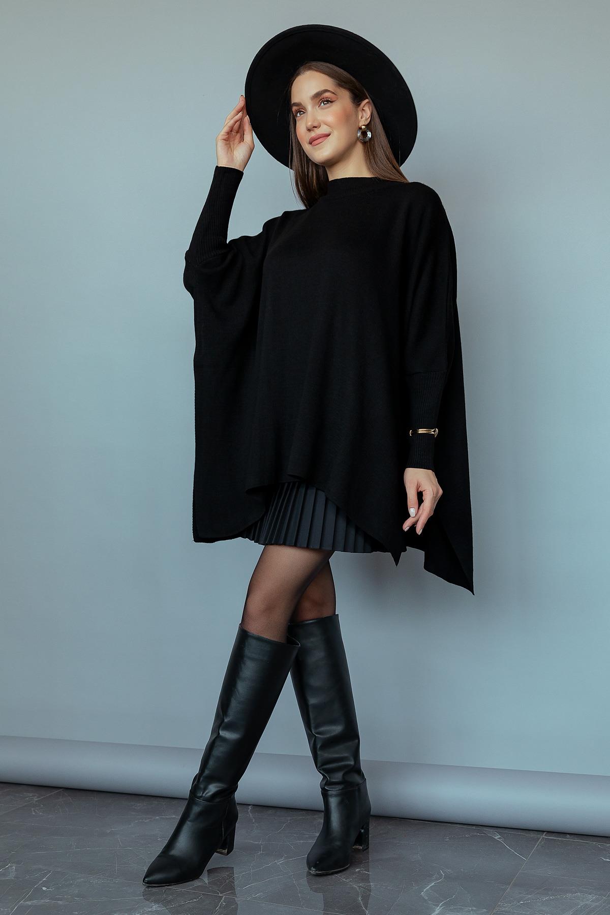 Basic Oversize Triko - SİYAH