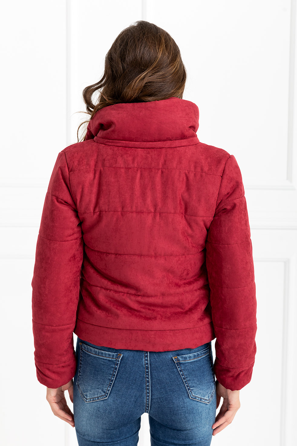 Burgundy Coat Topcoat