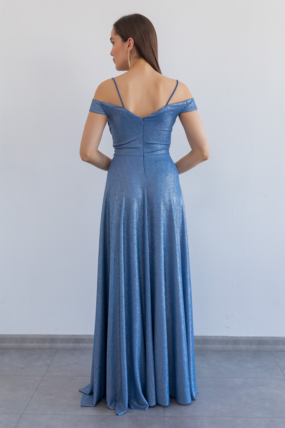 Blue Evening Dress