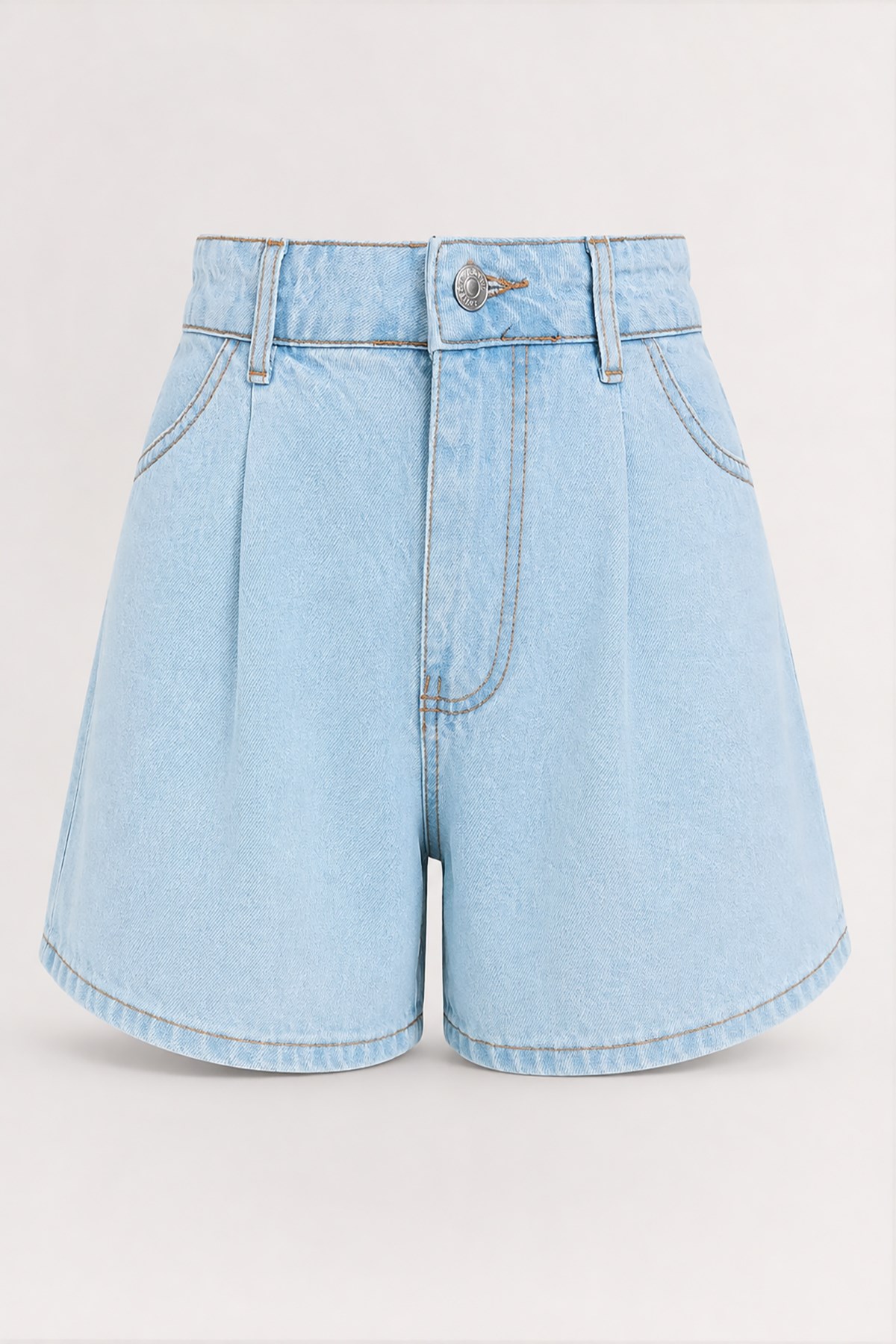 MGZ Denim Şort - BUZ MAVİ