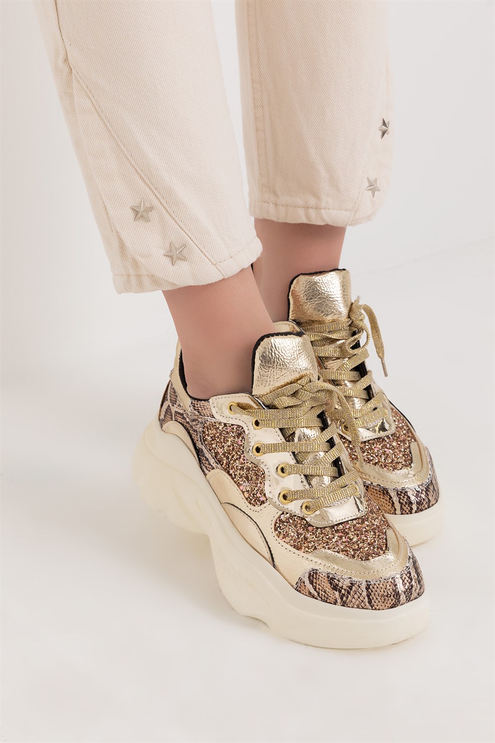 Simli Sneakers - GOLD