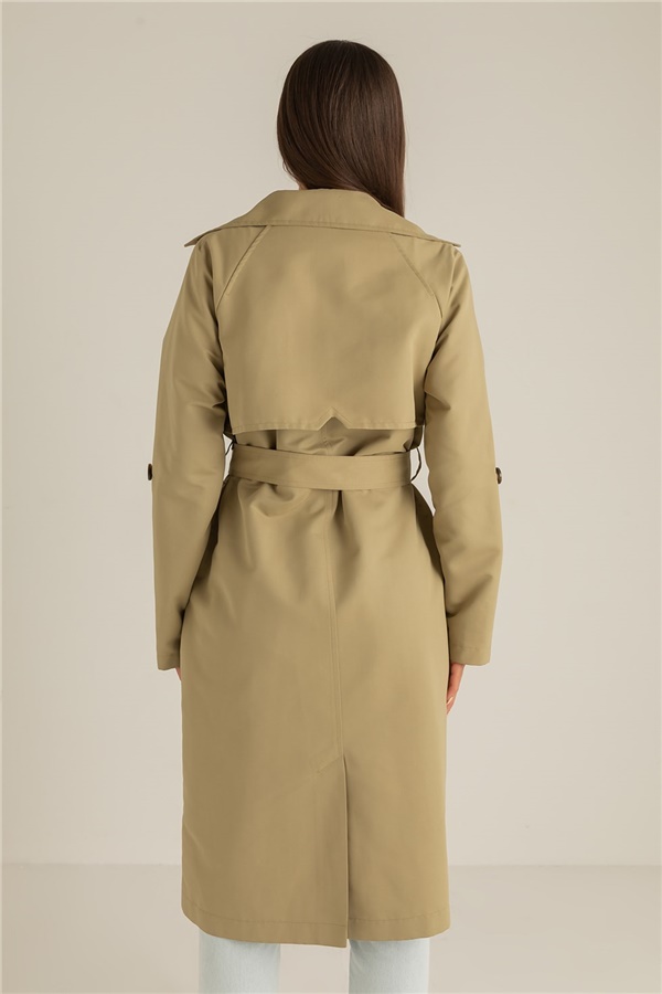 Mint grün Trenchcoats