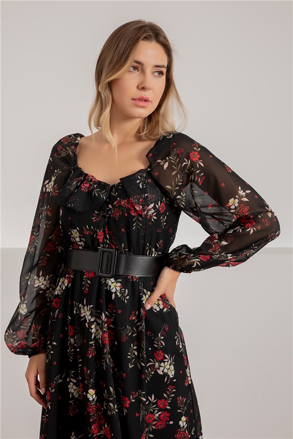 Lipsy stella & clara print deals button dress