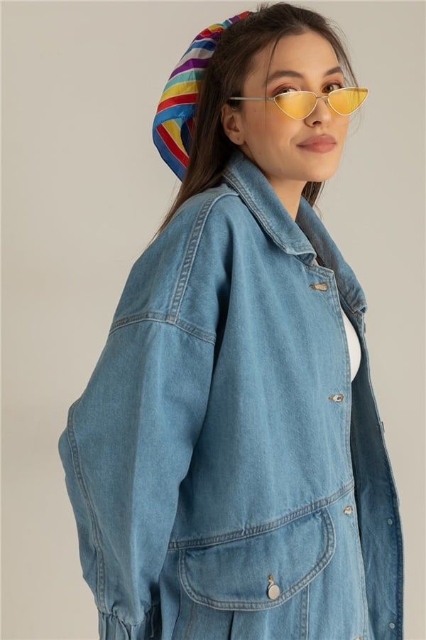 Blue Kot Ceket