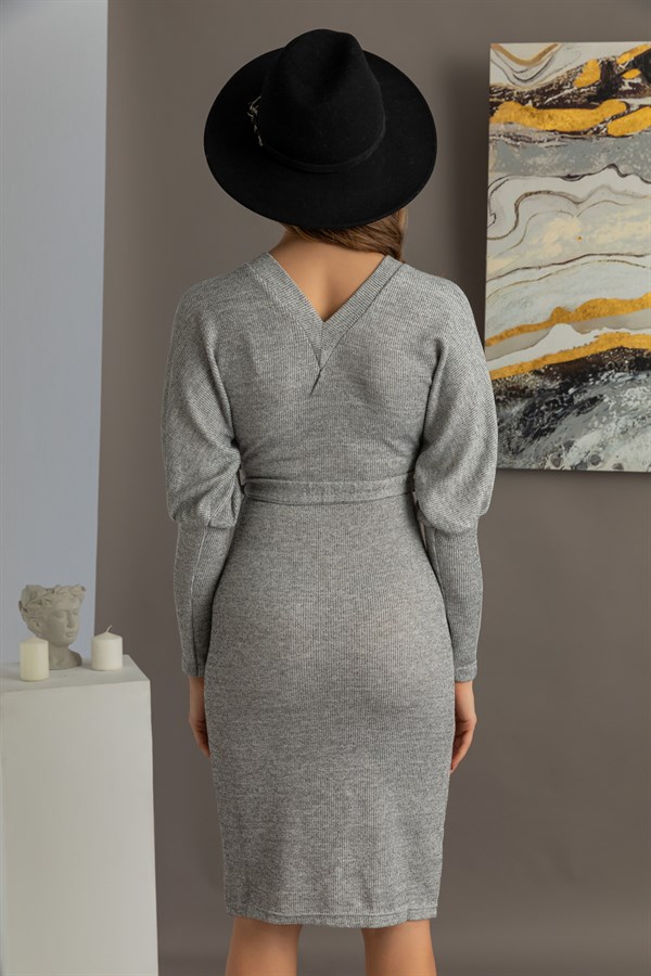 Gray Dress