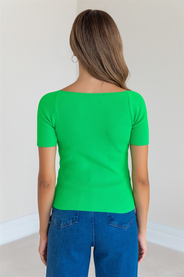 Neon green Blouse