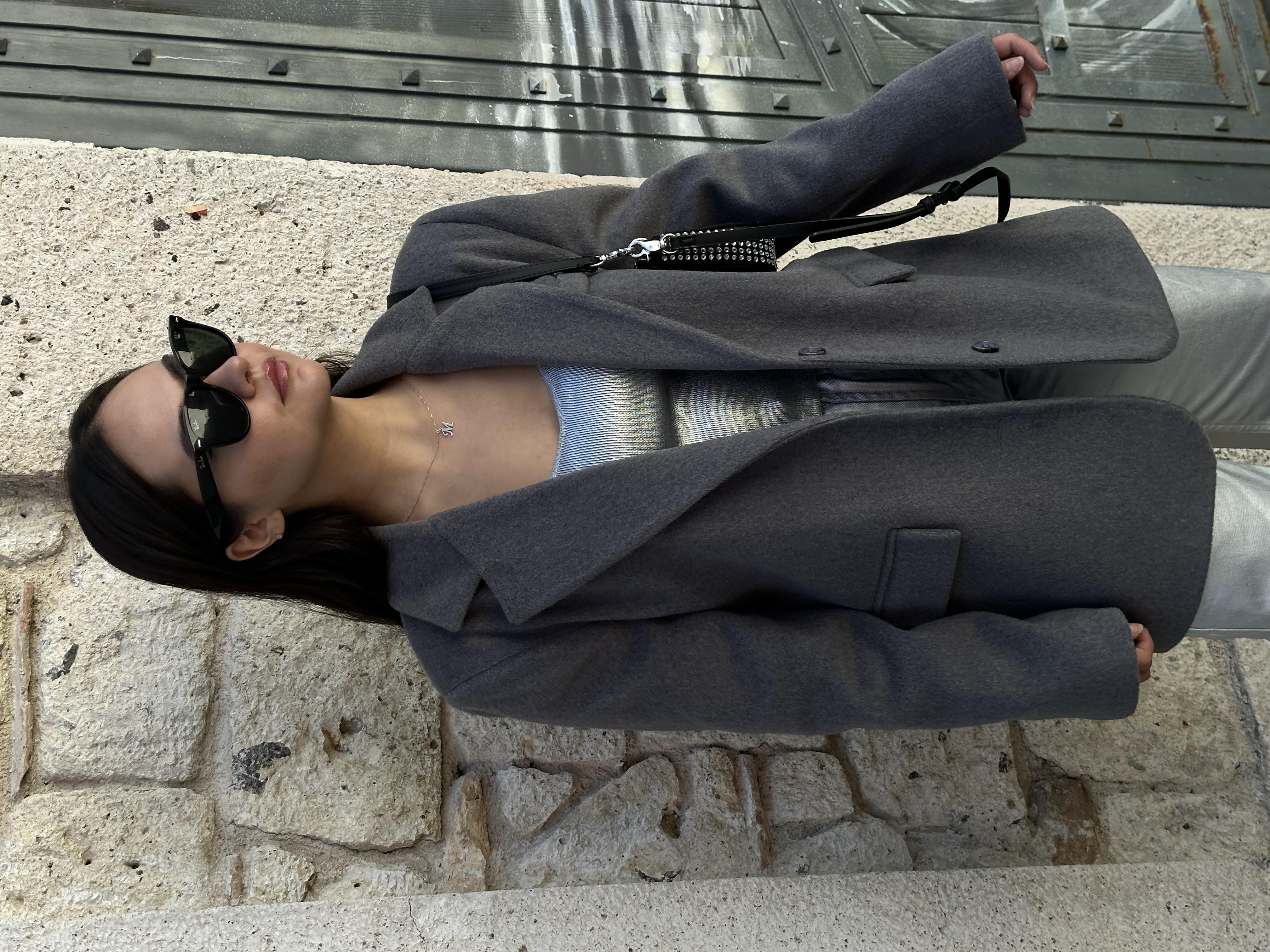 GRİ KAŞE BLAZER CEKET