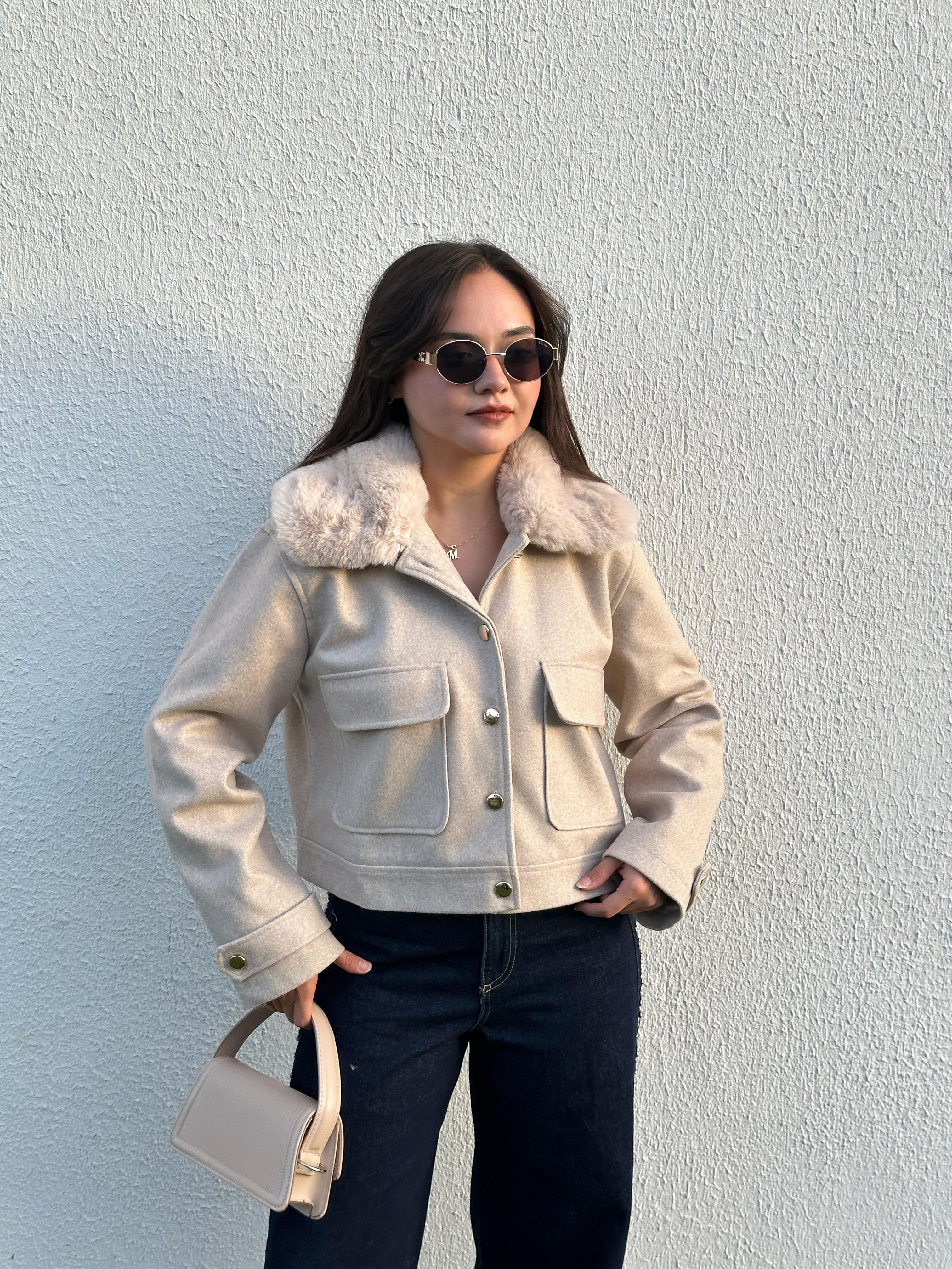 KAŞE PREMİUM CEKET BEJ