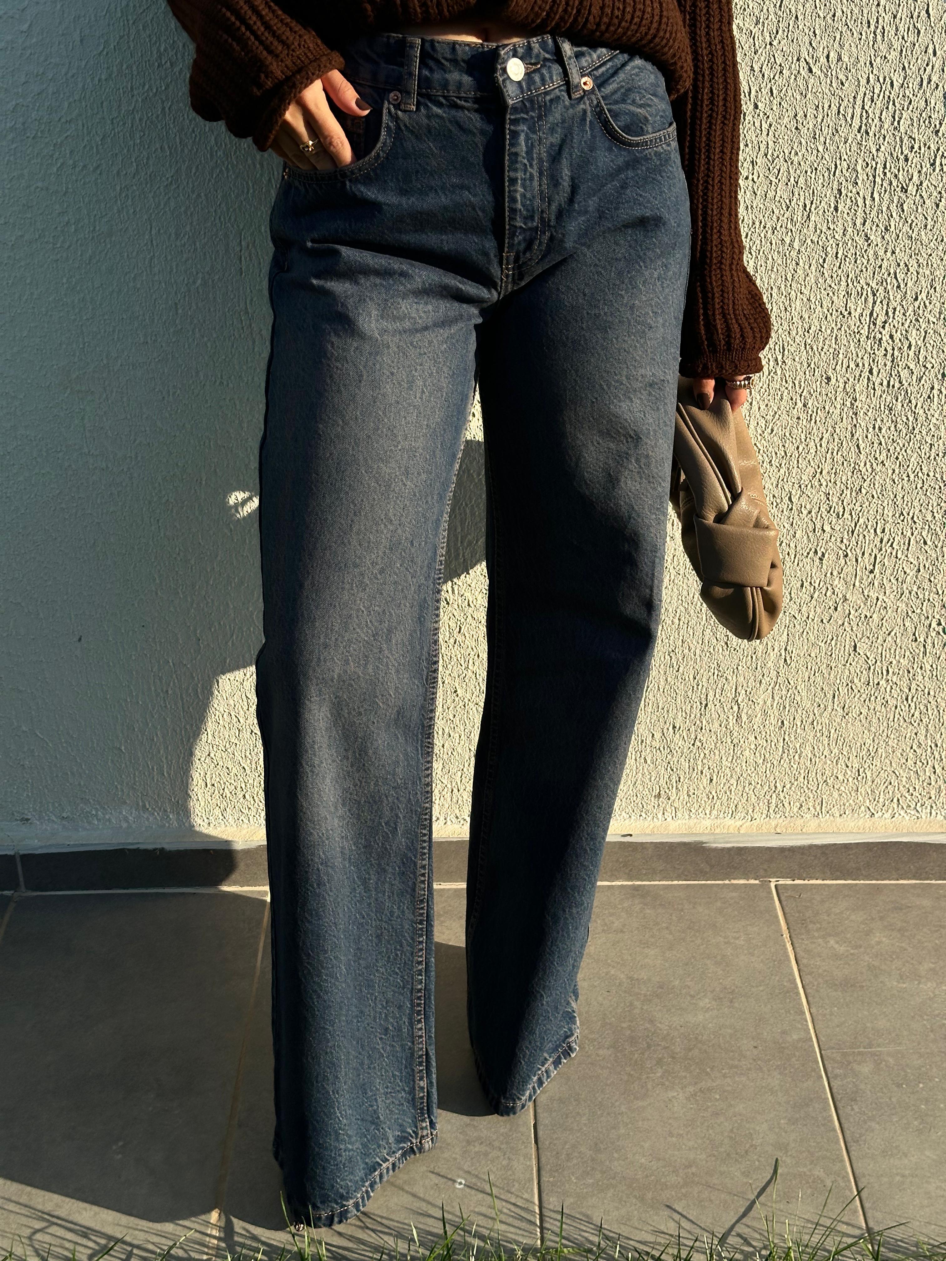 ORTA BEL DÜZ KESİM JEAN