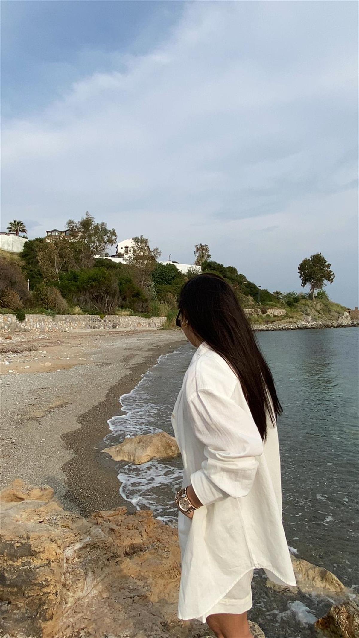 PAMUKLU KETEN GÖMLEK