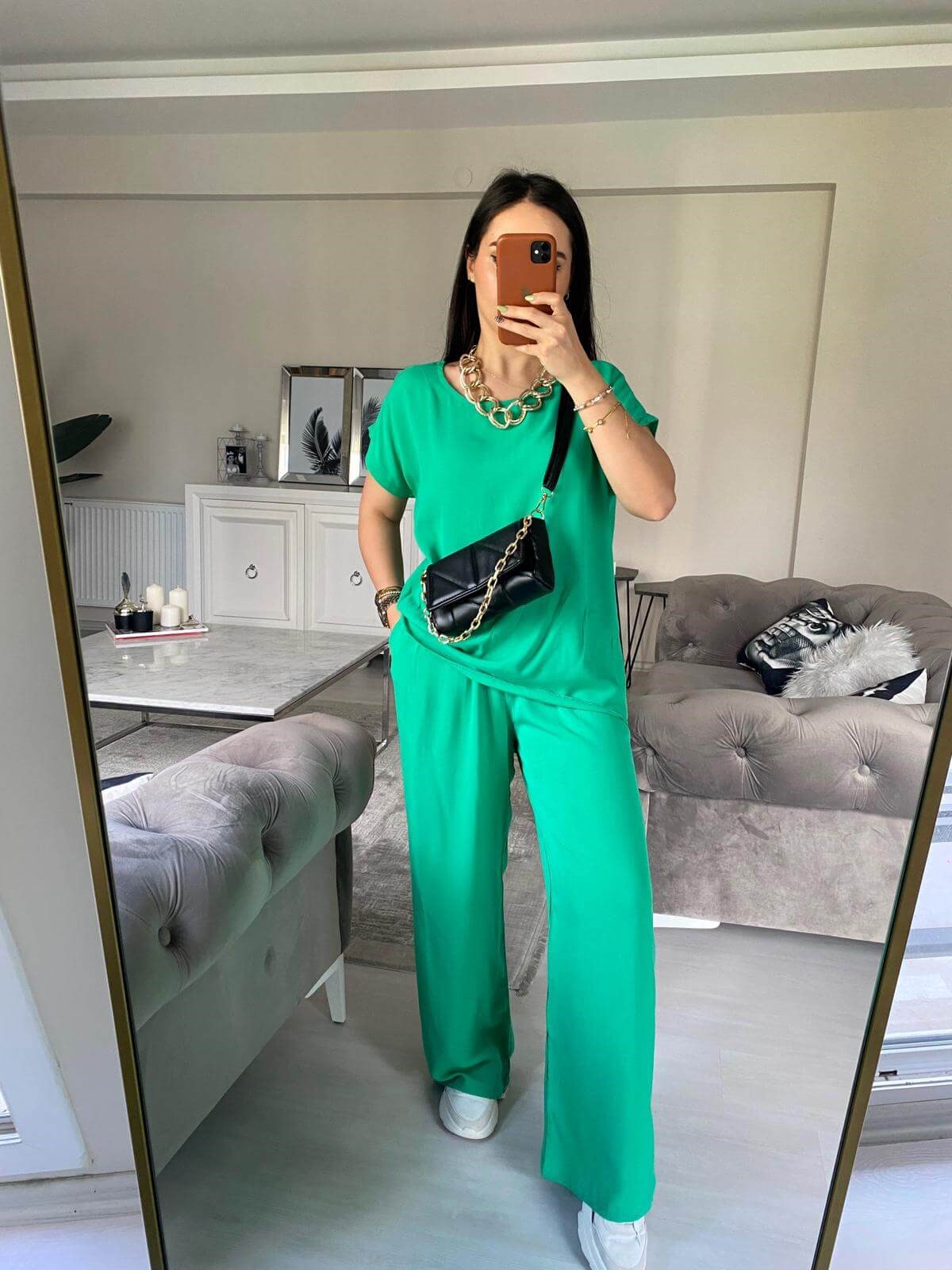 PAMUKLU KUMAŞ ALT ÜST TAKIM