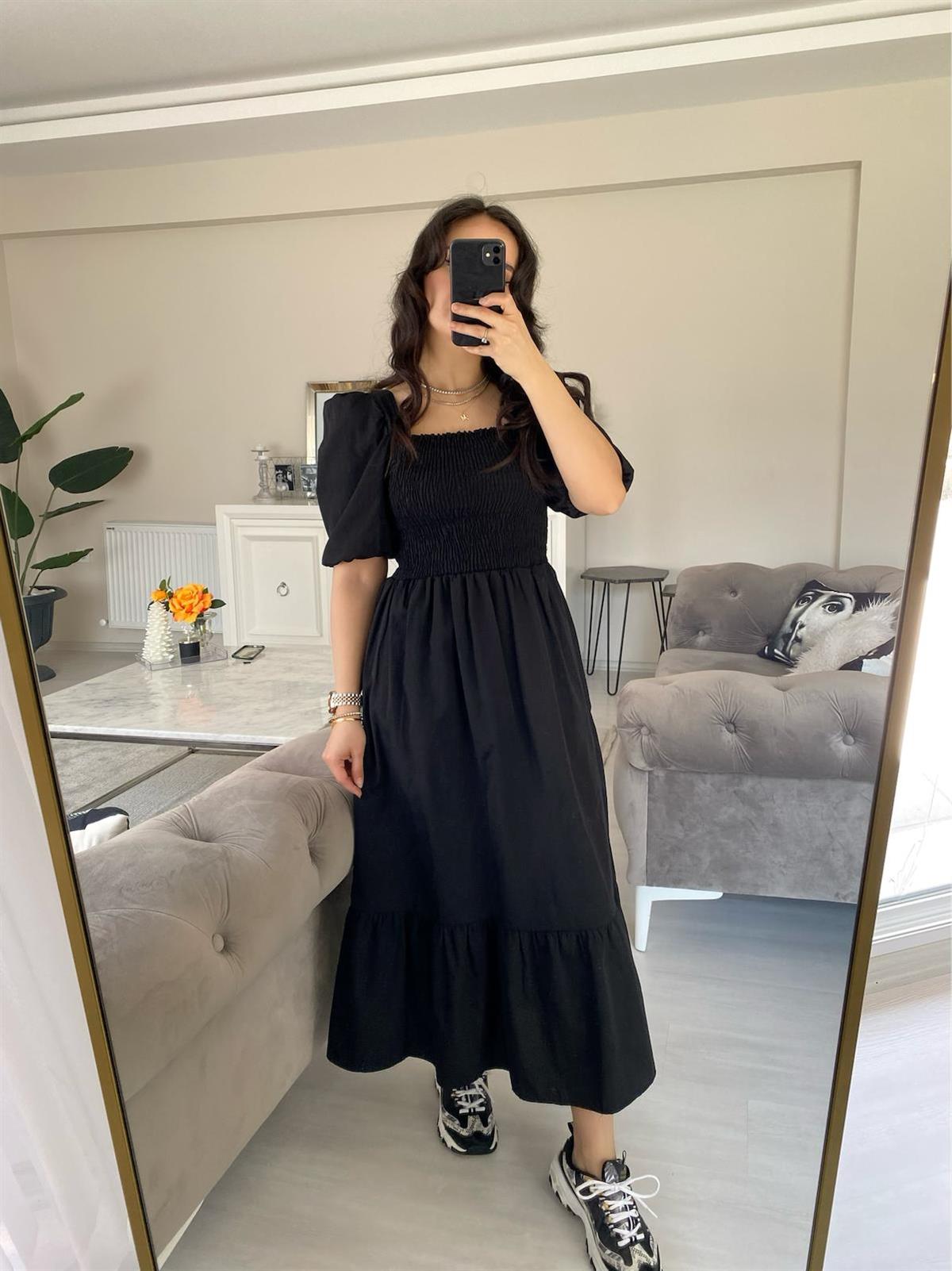 SİTAH POPLİN ELBİSE