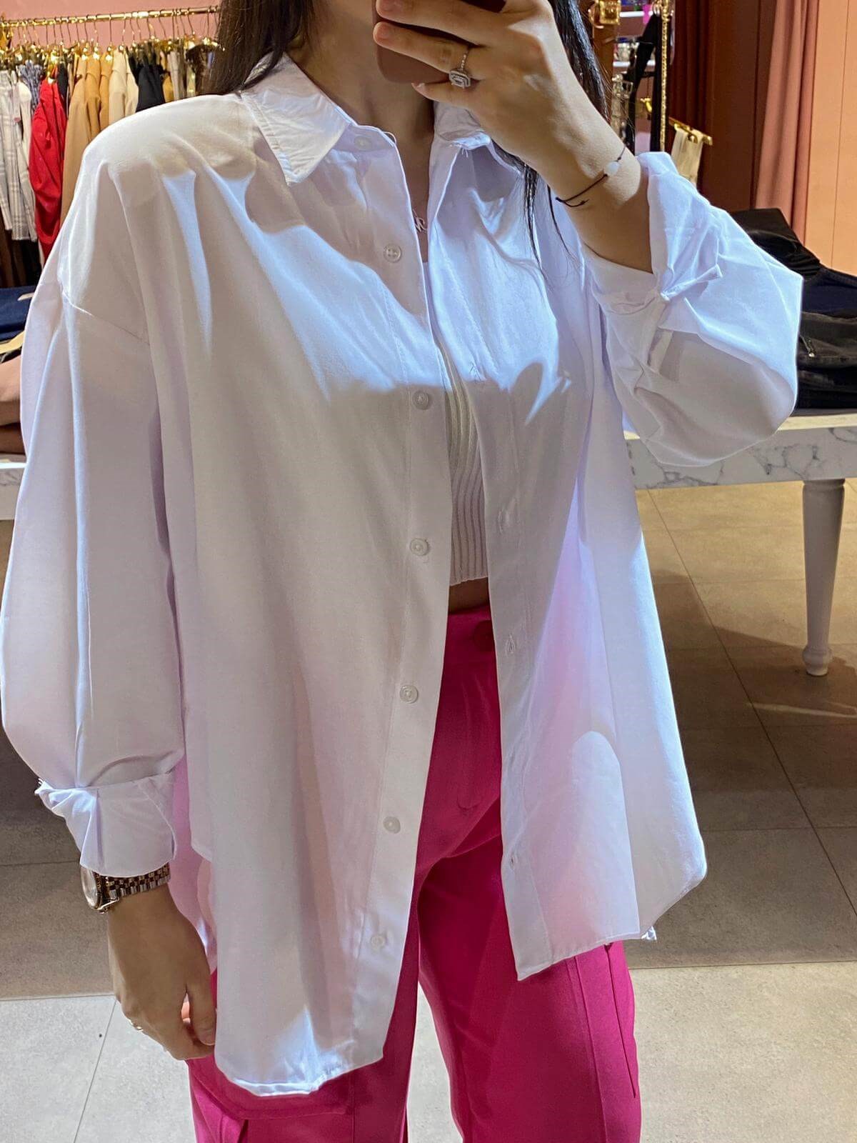 VATKALI BEYAZ GÖMLEK