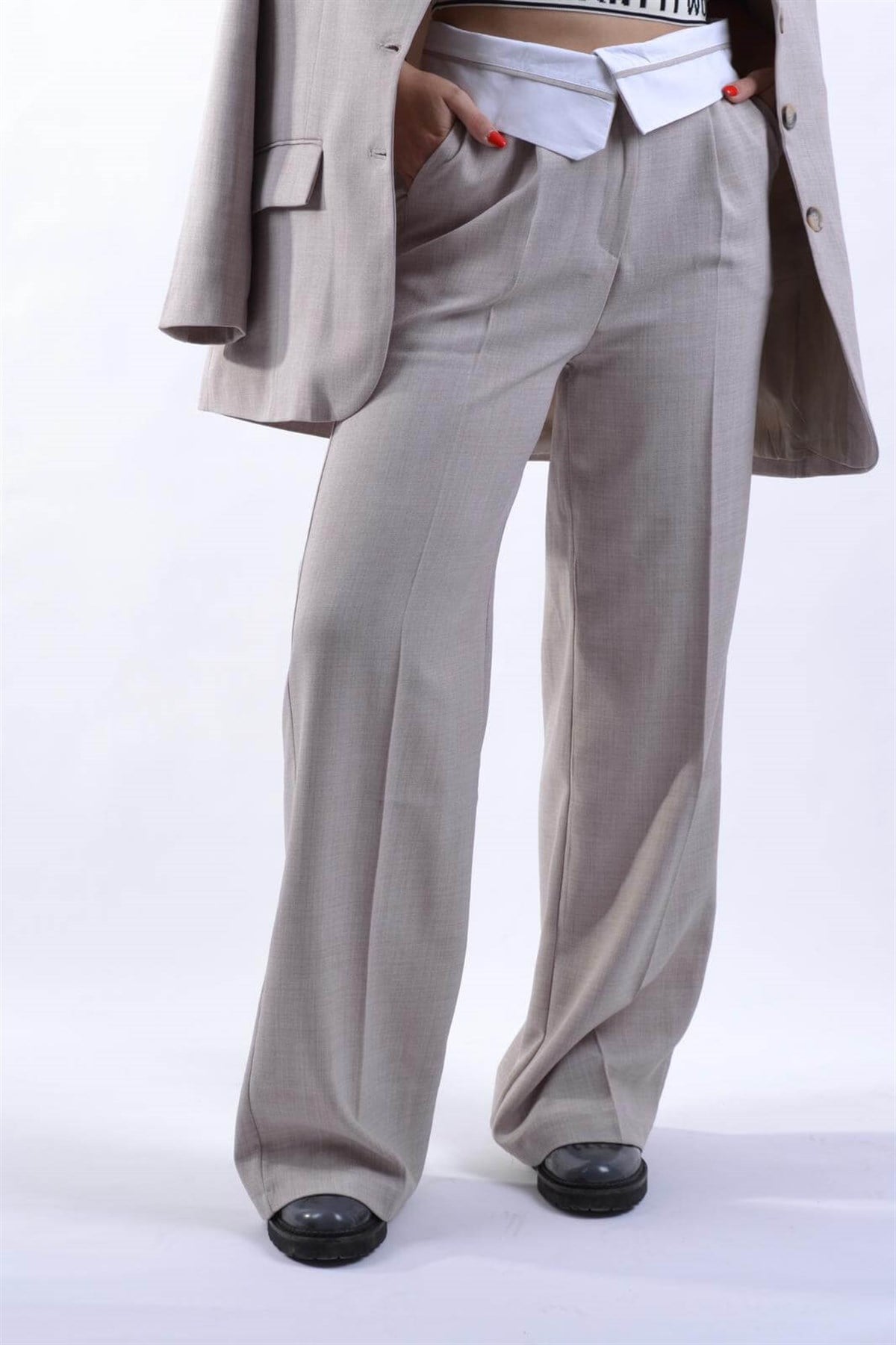 BEL DETAYLI PALAZZO PANTOLON