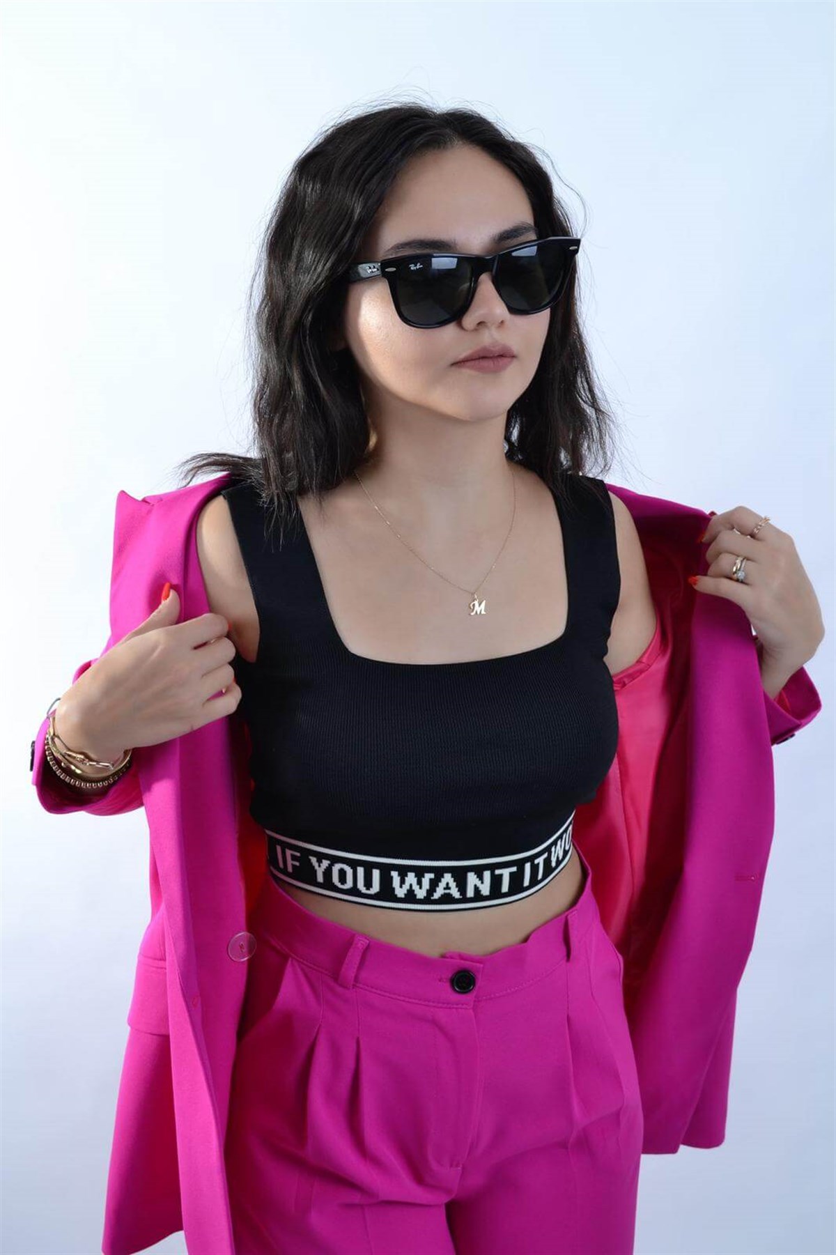 YAZI DETAYLI FİTİLLİ CROP